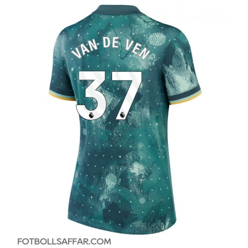 Tottenham Hotspur Micky van de Ven #37 Tredjeställ Dam 2024-25 Kortärmad